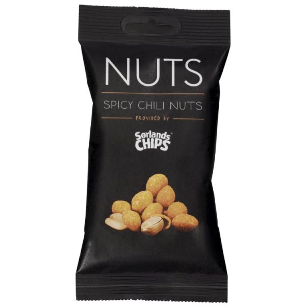 Chilinøtter 70g Sørlandschips