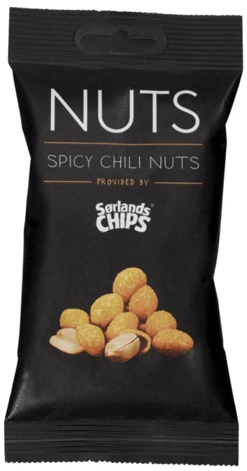 Chilinøtter 70g Sørlandschips