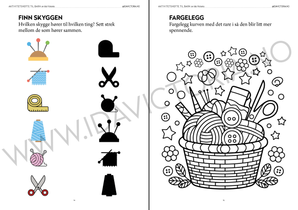 Aktivitets- hefte barn - Image 2