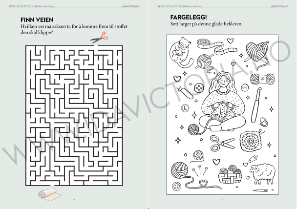 Aktivitets- hefte barn - Image 4