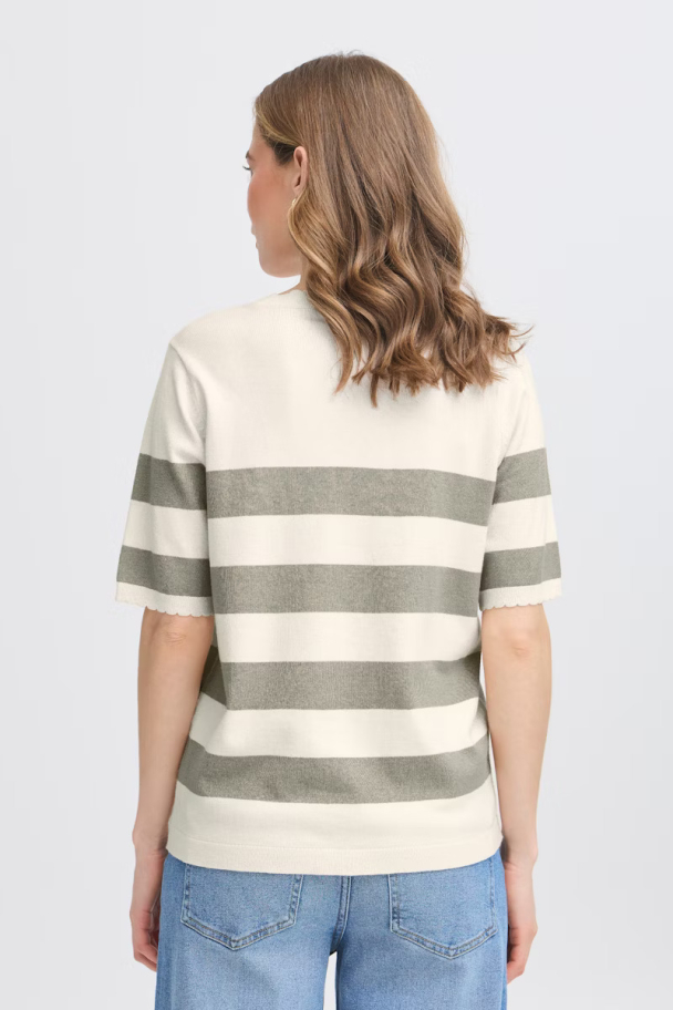 FRContrast pullover, grønn - Image 4