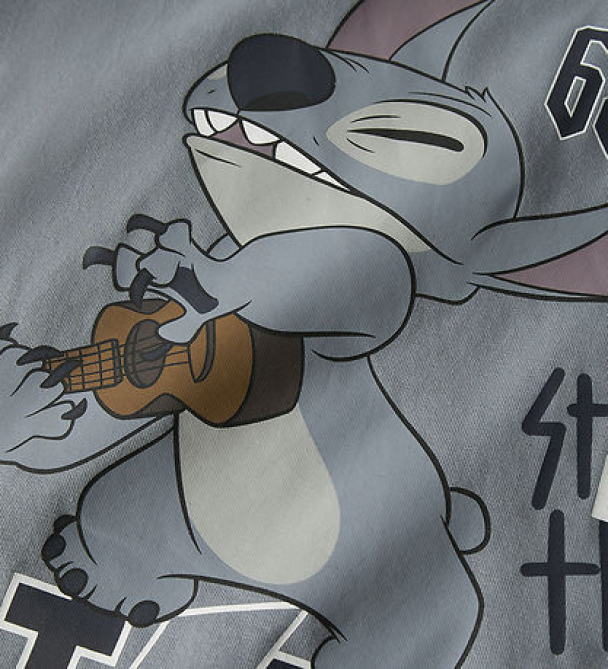 NKMAntony Stitch t-shirt, grå - Image 2