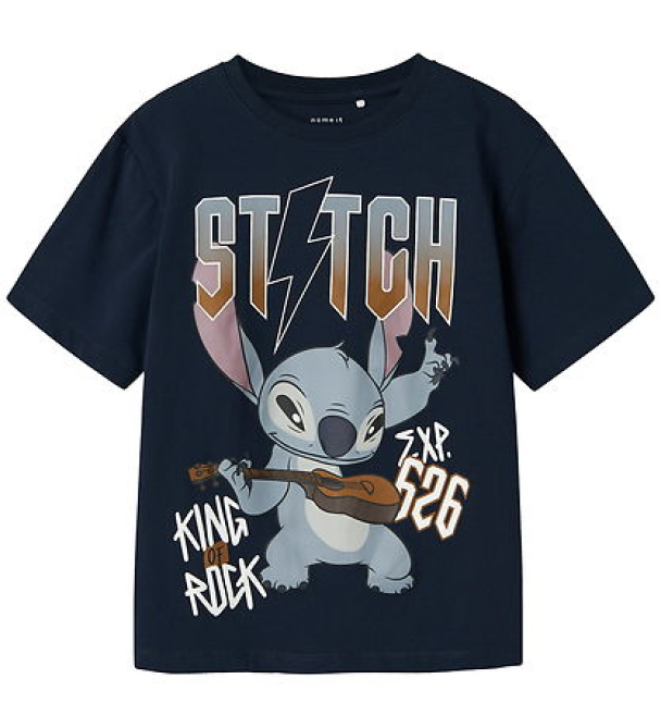 NKMAntony Stitch t-shirt, blå - Image 1