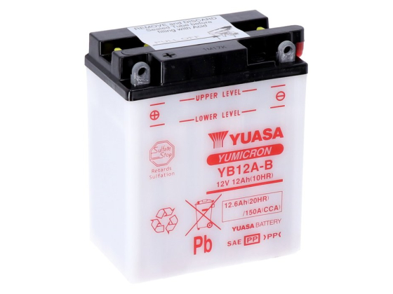 Yuasa, Yumicron battery YB12A-B