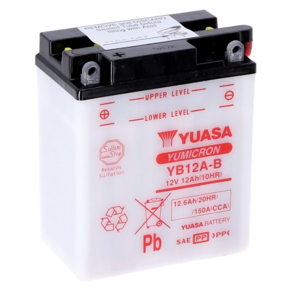 Yuasa, Yumicron battery YB12A-B