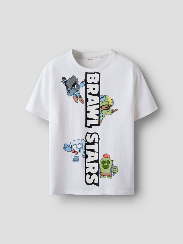NKMJok Brawlstars t-shirt, hvit - Image 1