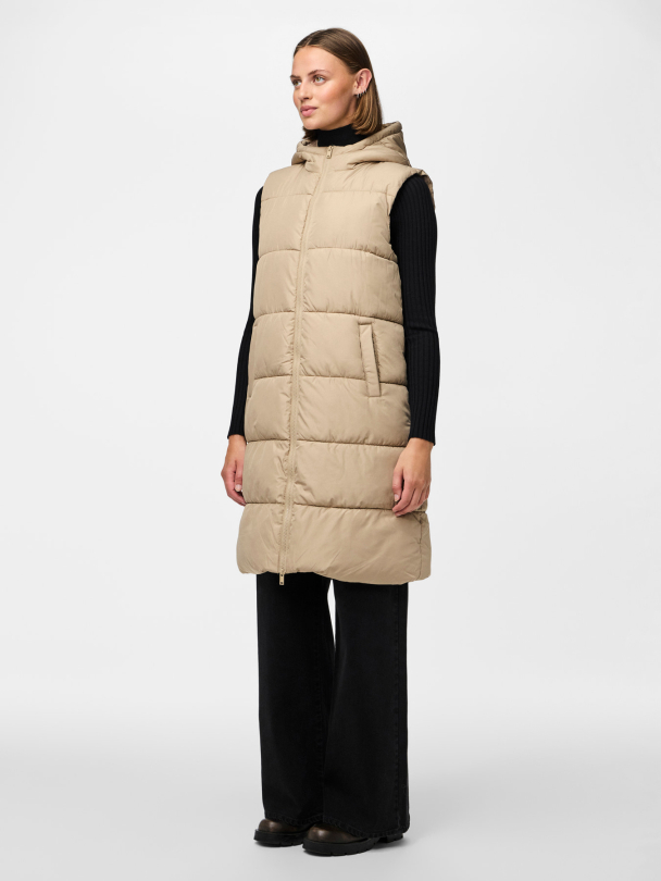 PCBEE NEW LONG PUFFER VEST NOOS BC - Image 3