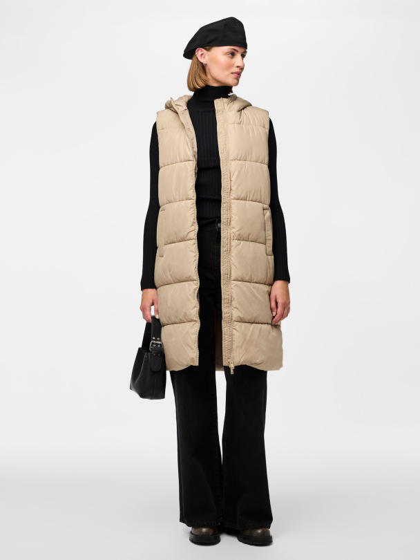 PCBEE NEW LONG PUFFER VEST NOOS BC - Image 4