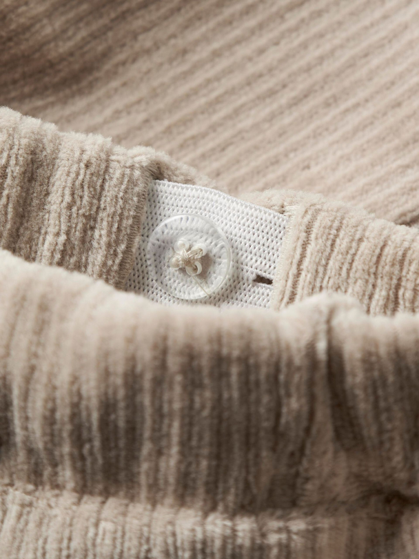 NBMRonny fløyelsbukse, beige - Image 3