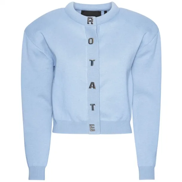 Firm Knit Cardigan - Hydrangea/Blue - Image 2
