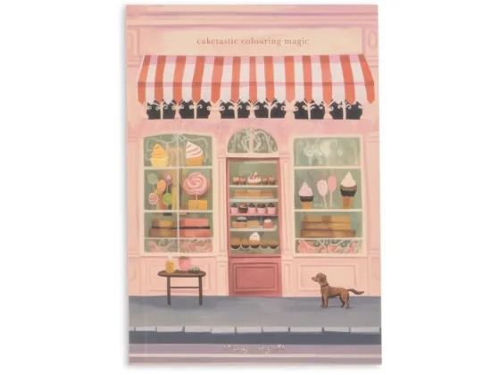 Fargeleggingsbok Mini, Pink - Konges Sløjd