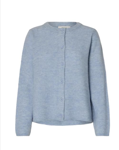Lulu New Knit Cardigan - Cashmere Blue 