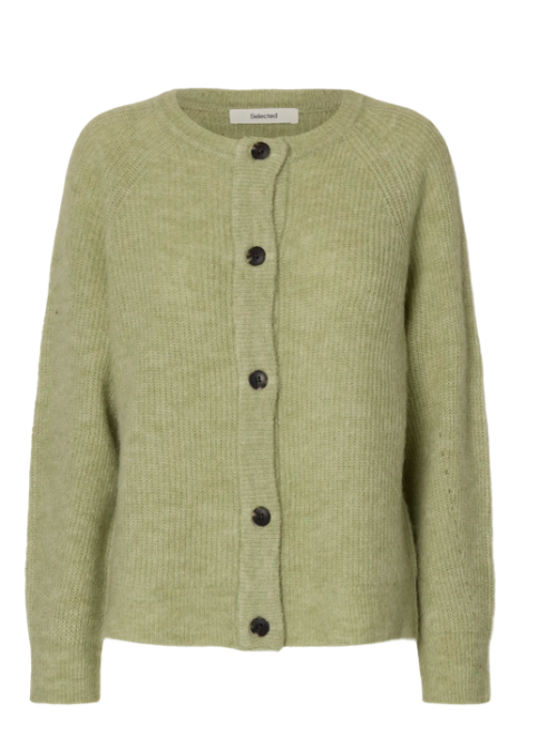 Lulu Knit Short Cardigan - Lint 