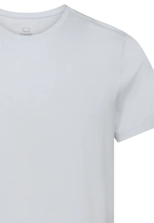 Dovre bambus t-skjorte, hvit - Image 3