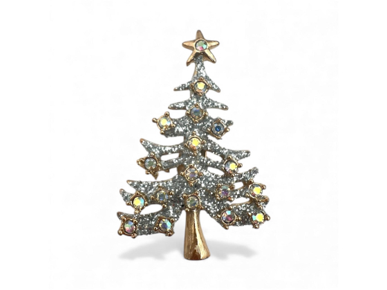 Tofarget juletre - Julebrosje/julenål