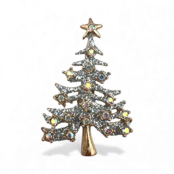 Tofarget juletre - Julebrosje/julenål