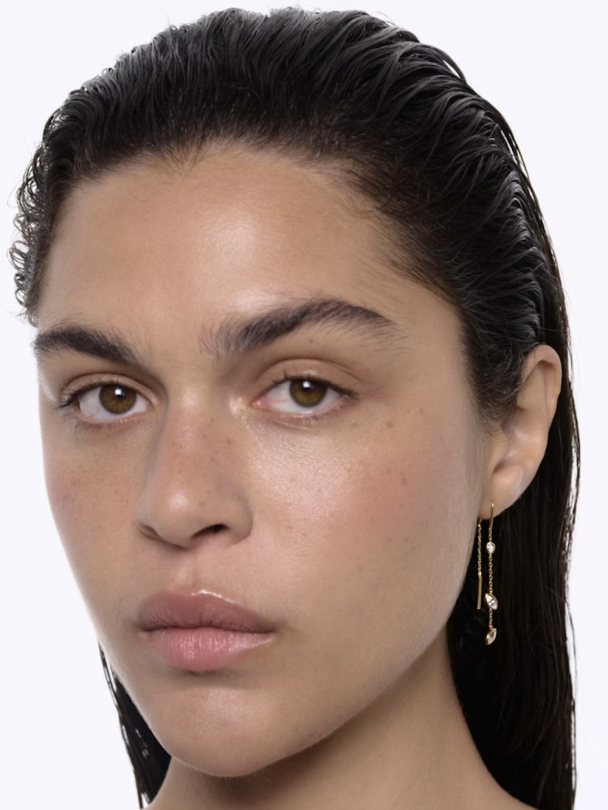 Swift Earrings 02 Goldplated Silver - Pair - Image 2