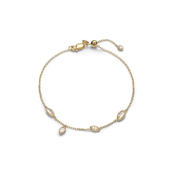 Swift Bracelet 02 Goldplated Silver 