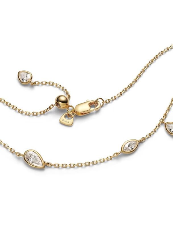 Swift Necklace 02 Goldplated Silver  - Image 3
