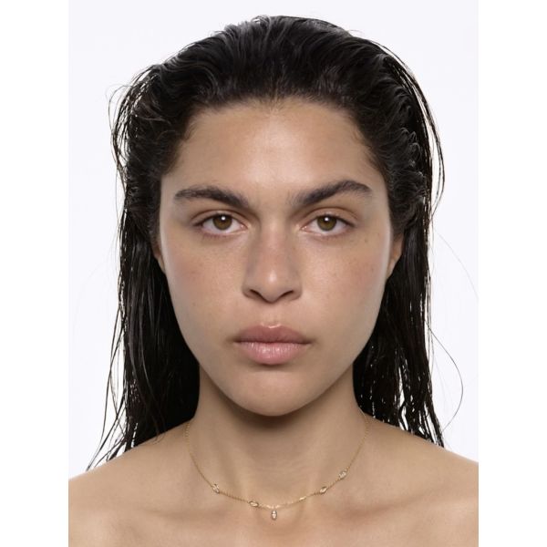 Swift Necklace 02 Goldplated Silver 