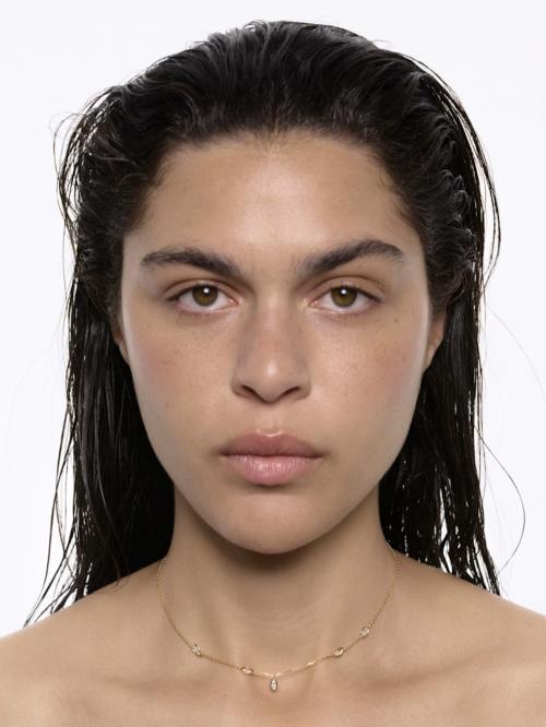 Swift Necklace 02 Goldplated Silver 