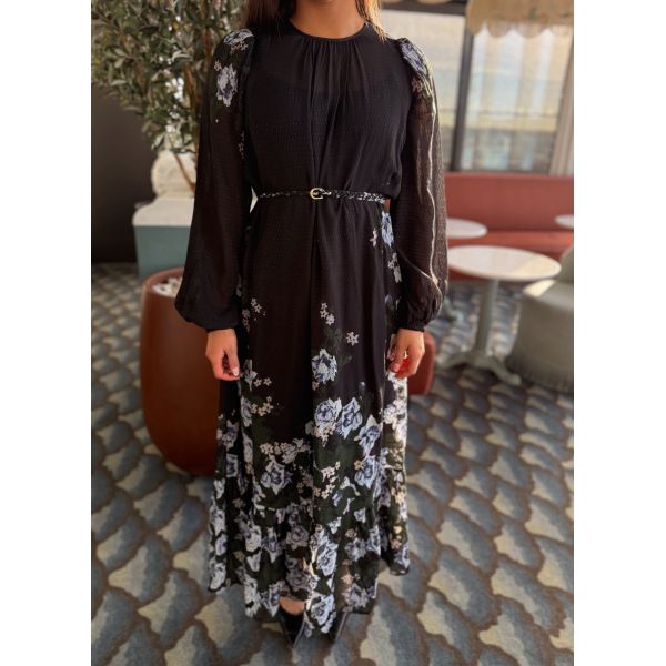 Georgette Relaxed Dress - Amadora 