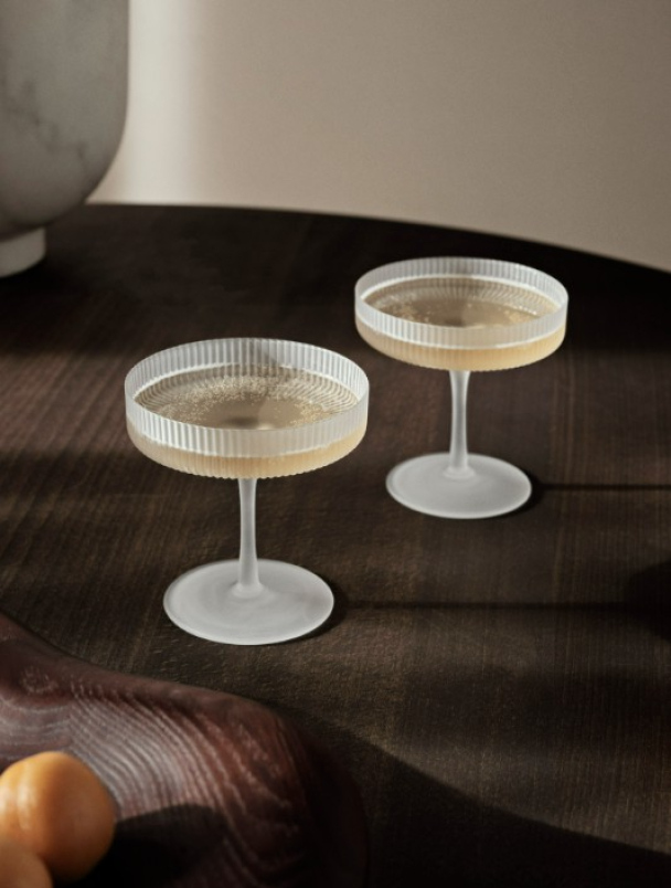 2 stk Ripple Champagne Skåler - Frosta - Image 2