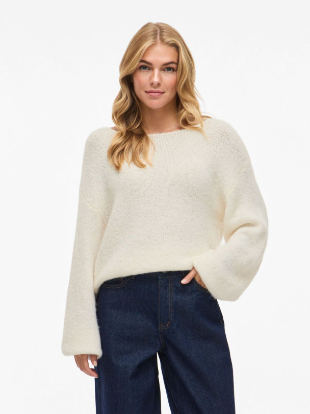 VIMarley knit pullover, offwhite - Image 1