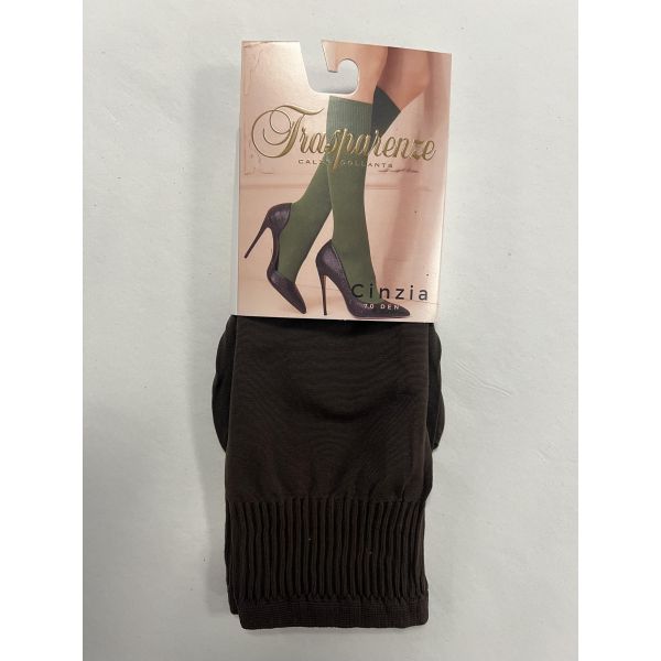 Cinzia knestrømper, Marrone