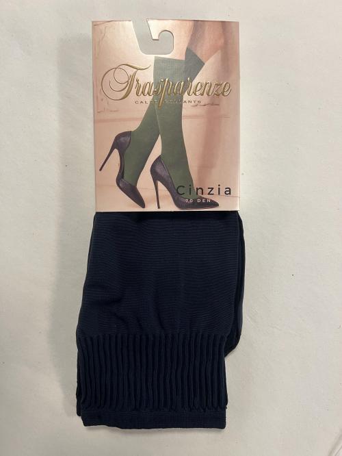 Cinzia knestrømper, marine