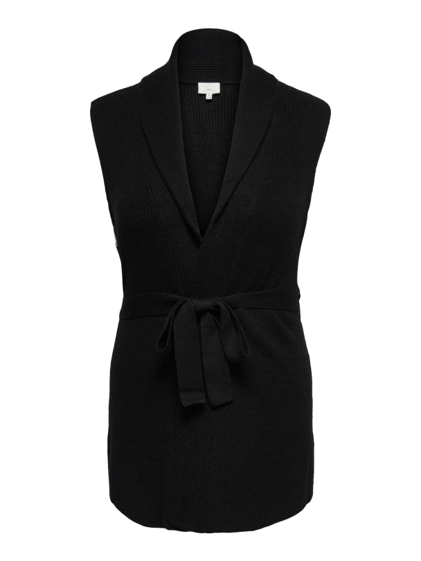 CARKATIA SL RIB WRAP VEST KNT - Image 1