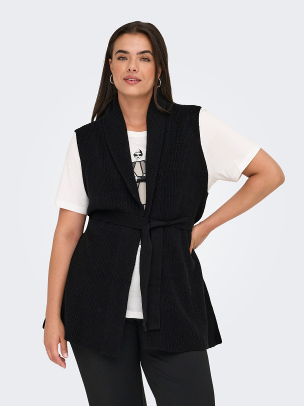 CARKATIA SL RIB WRAP VEST KNT - Image 5