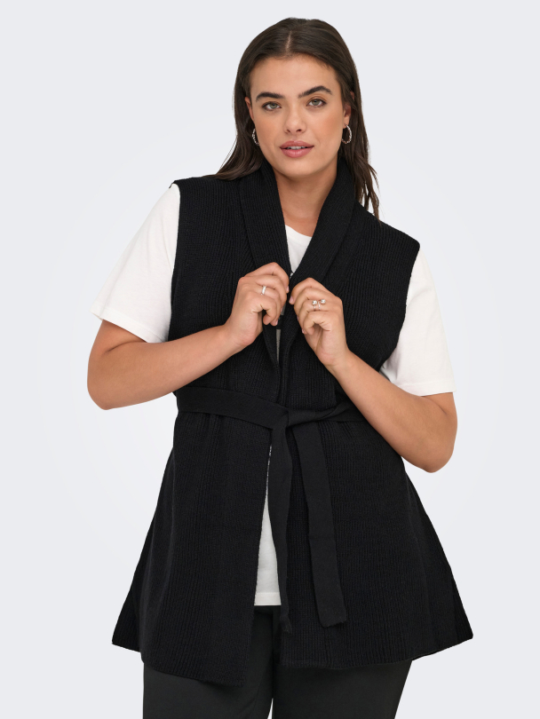 CARKATIA SL RIB WRAP VEST KNT - Image 6