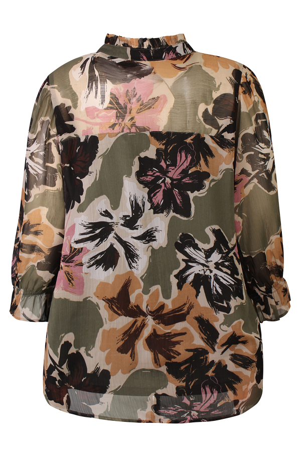 Ze-Ze Clio bluse med 3/4-dels arm - Image 2