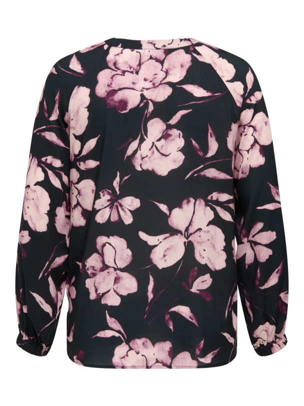 CARLINKA LIFE 3/4 O-NECK TOP AOP - Image 1