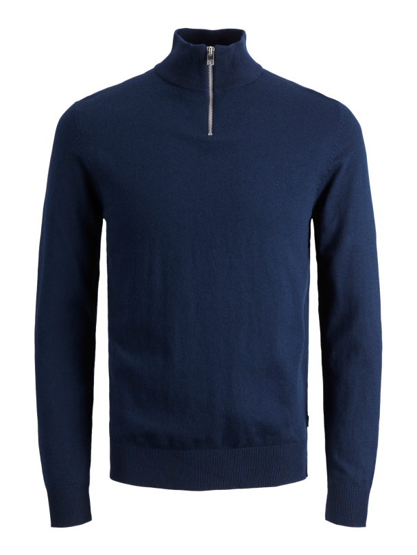 JJEEMIL Knit Half Zip - Image 1