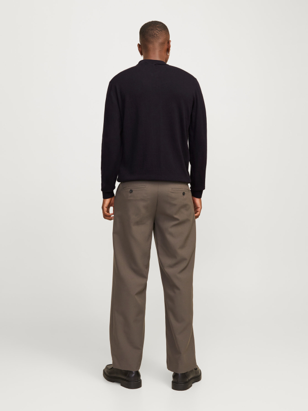 JJEEMIL KNIT POLO HALF ZIP LS NOOS - Image 2