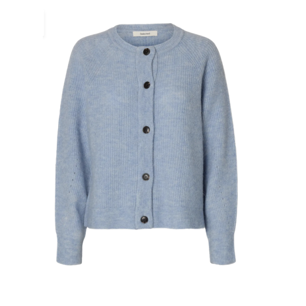 Lulu Knit Short Cardigan - Cashmere