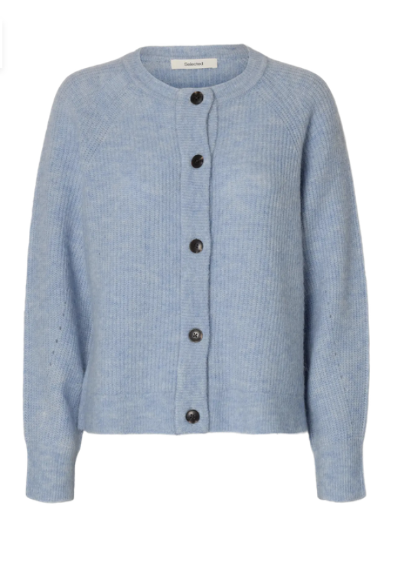 Lulu Knit Short Cardigan - Cashmere