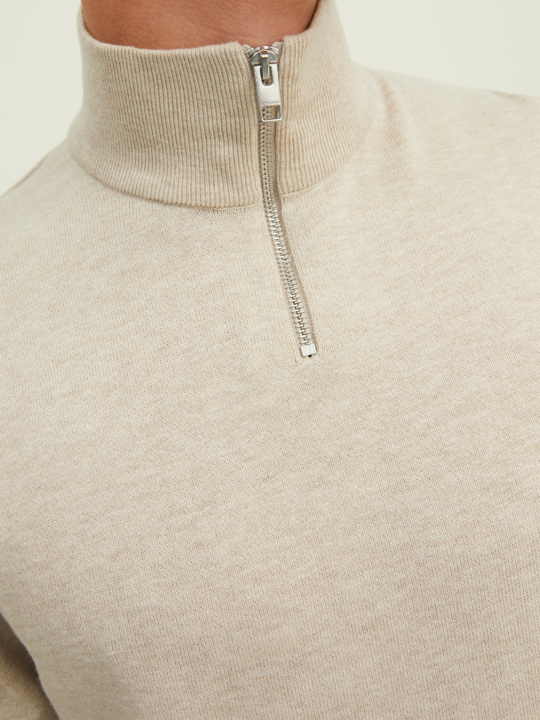 JJEEMIL Knit Half Zip - Image 5