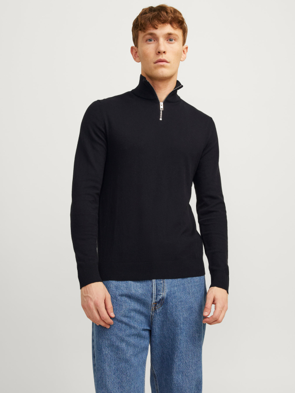 JJEEMIL Knit Half Zip - Image 5