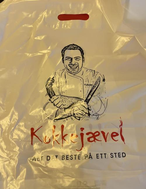 Pose Bærepose i plast med trykk