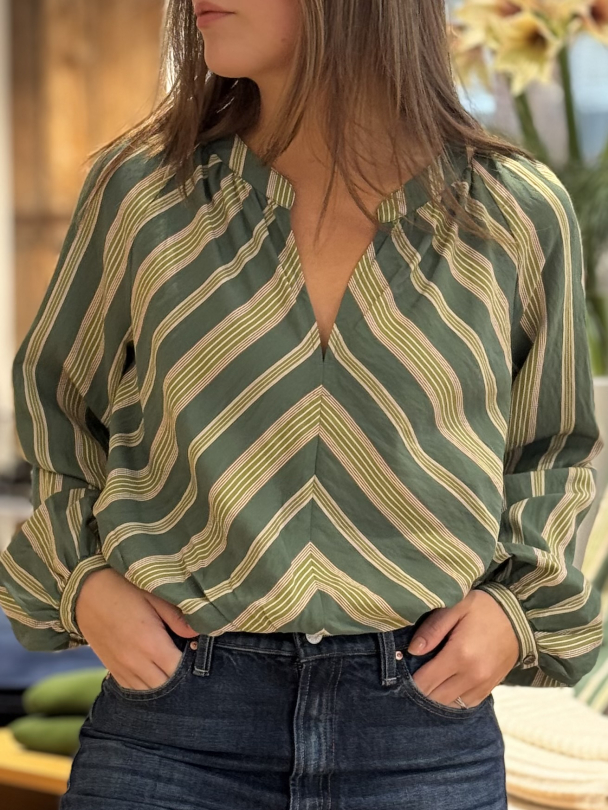 Julien Top Spruce Stripe - Image 2
