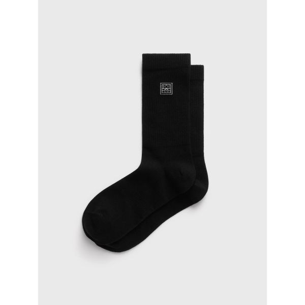 Monogram Socks Black