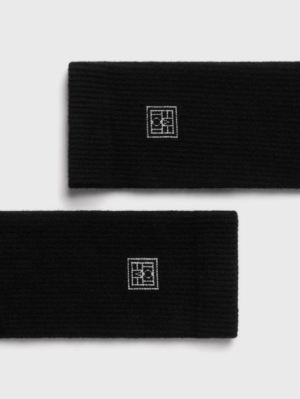 Monogram Socks Black - Image 3