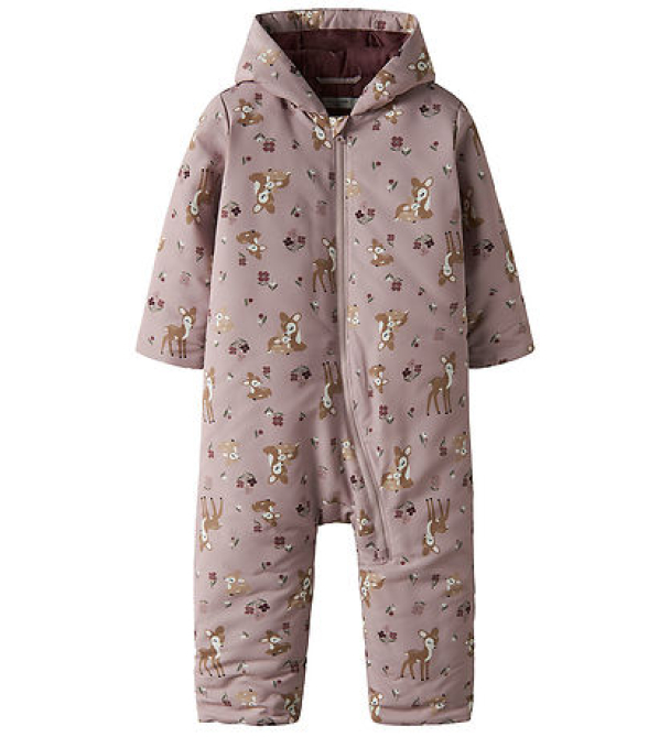 NBFMaxi vinterdress, rosa - Image 1