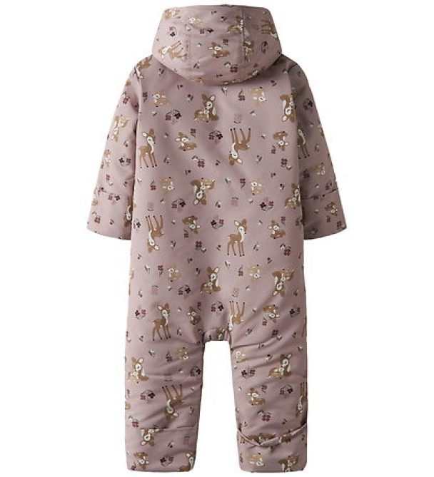 NBFMaxi vinterdress, rosa - Image 3