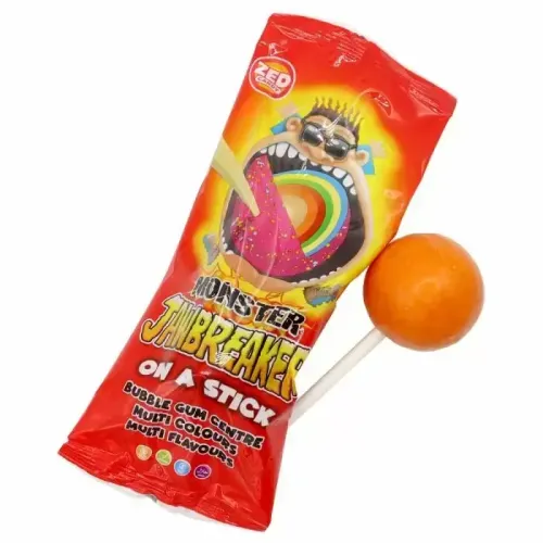 JAWBREAKER MONSTER ON A STICK 60g ZED CANDY