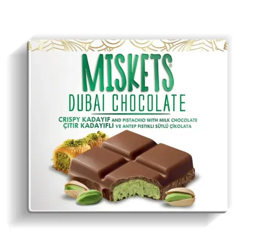 MISKETS DUBAI CHOCOLATE 100g