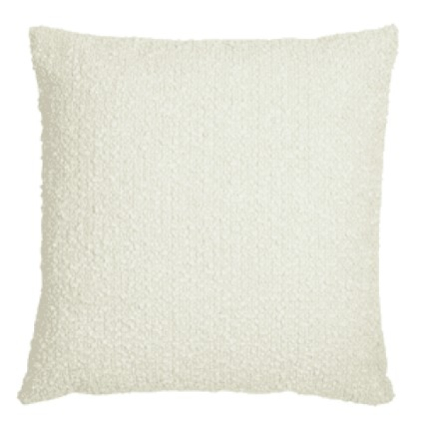 Boucle 50x50 Moment Putetrekk off white